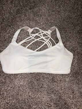 Free to Be Bra Lululemon White